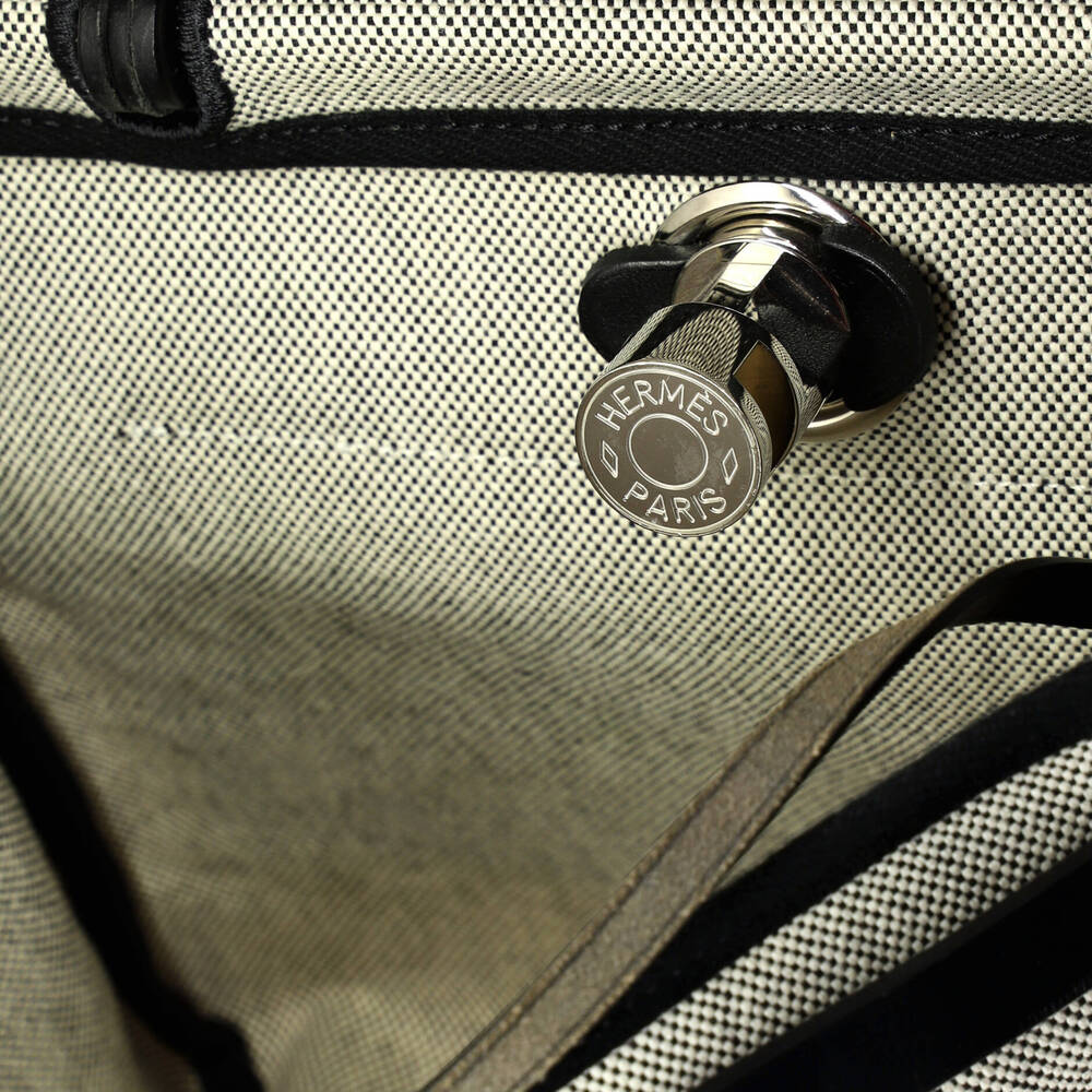 Hermes 31 Herbag Zip Pegase Pop Toile and Leather - Picture 7 of 7